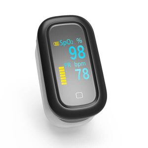 oFit1: Fingertip Pulse Oximeter with Touch