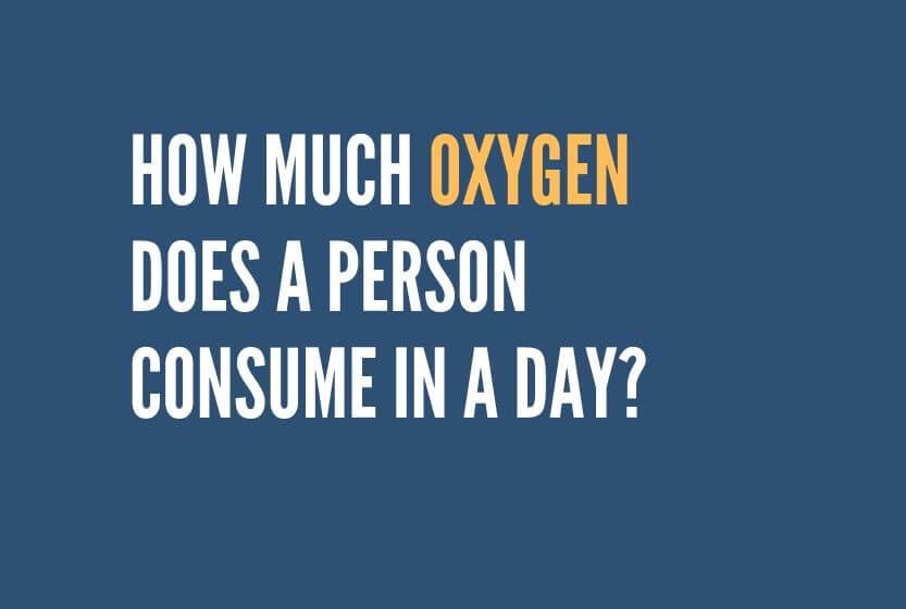 How Much Oxygen Does a Person Consume in a Day