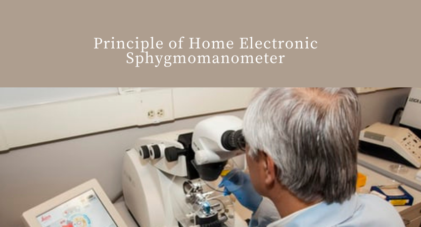 Principle of Home Electronic Sphygmomanometer